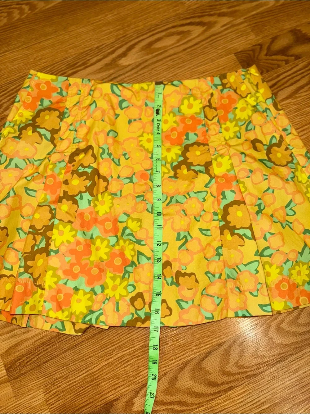Tory Burch Blossom Poplin‎ Skort size 14